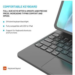Typee cov kbd iPadPro11/Air10,9 EN FIXED