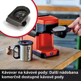 Kávovar Einhell aku  TE-CF 18 Li-Solo bez baterie