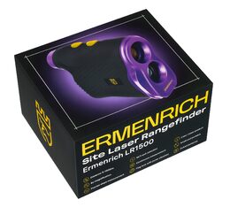 Stavební laserový dálkoměr Ermenrich LR1500, fialový