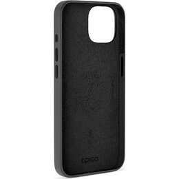 Mag+ LeatherCase iPhone 16 Black EPICO