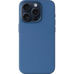 Mag+LeatherCase iPhone 16 Pro Blue EPICO