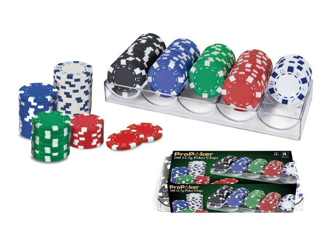 100 žetonů POKER 11,5 g