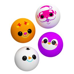 Schylling NeeDoh Sada mačkacích míčků Squishmas Squishkins