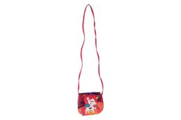 Kabelka/Taška duhová jednorožec plast 4 barvy v sáčku 17x15x3cm