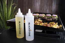 Blackstone sada příslušenství Essentials (2 nerezové špachtle, 2 lahvičky a škra