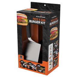 Blackstone sada Hamburger (špachtle, ruční lis, víko)