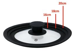 ALPINA Poklice na hrnec i pánev multifunkční 16 až 20 cm ED-207772