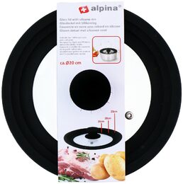 ALPINA Poklice na hrnec i pánev multifunkční 16 až 20 cm ED-207772