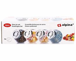 ALPINA Dózy na potraviny sada 4 ks ED-218522