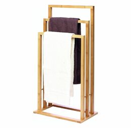 EDCO Držák na ručníky bambus 42x24x81,5cm ED-248434
