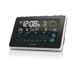 Meteostanice GoGEN ME 3565 SMART, černá/stříbrná