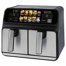 ProfiCook FR 1287 H dvojitá horkovzdušná fritéza s barevným displejem 8l