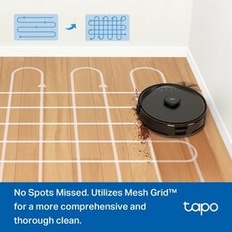 TP-Link Tapo RV30 Max Plus - Robotický vysavač a mop + chytrá automatická dokova