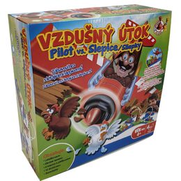 STUDO GAMES - Vzdušný útok Pilot vs. Slepice