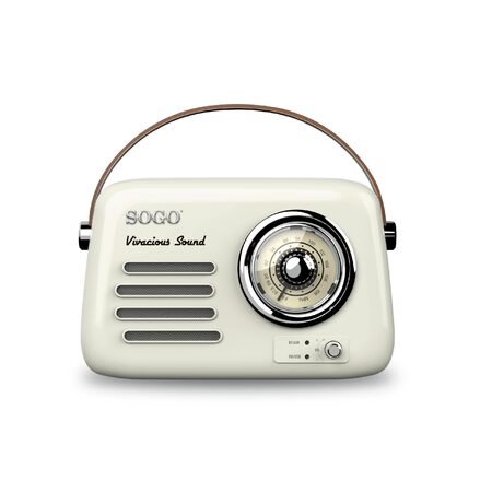 Retro rádio s bluetooth SOGO SS-8640