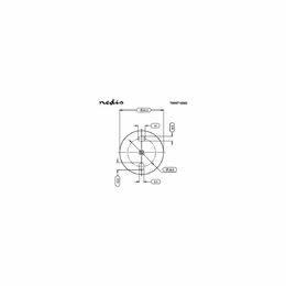 Nedis TWMT100SI pevný držák tabletu 7 - 12", 1 kg