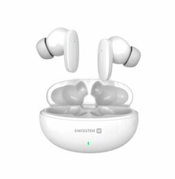 SWISSTEN SONIC bluetooth TWS sluchátka bílá