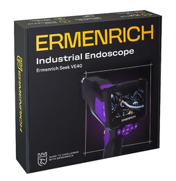 Průmyslový endoskop Ermenrich Seek VE40, fialový