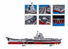 Sluban Model Bricks M38-B1210 Letadlová loď Shandong
