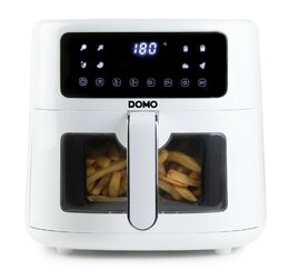 Horkovzdušná fritéza 6 l - digitální - DOMO DO1136FR, 6 L, 1500 W, průhled