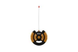 Kombajn na kukuřici RC plast 22cm 27MHz na baterie se světlem v krabici 30x21x12cm