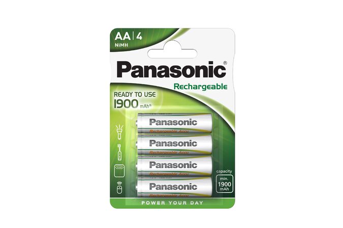 Panasonic P-6E/4BC 1900mAh Ni-MH Ready to Use (HHR-3MVE/4BP)