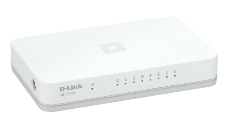 D-LINK 8-Port Gigabit Switch (GO-SW-8G)