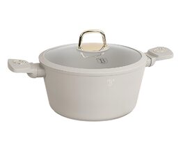 BERLINGERHAUS Kastrol s titanovým povrchem a poklicí 20 cm Sahara Collection BH-8070