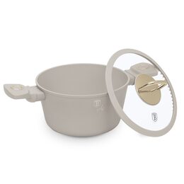 BERLINGERHAUS Kastrol s titanovým povrchem a poklicí 20 cm Sahara Collection BH-8070