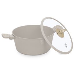 BERLINGERHAUS Kastrol s titanovým povrchem a poklicí 28 cm Sahara Collection BH-8072