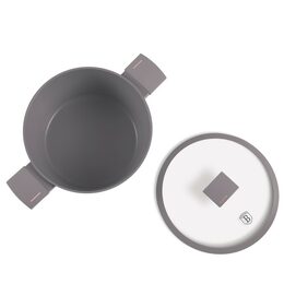 BERLINGERHAUS Kastrol s titanovým povrchem a poklicí 24 cm Taupe Collection BH-8101