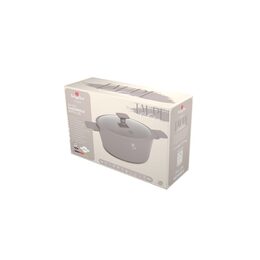 BERLINGERHAUS Kastrol s titanovým povrchem a poklicí 24 cm Taupe Collection BH-8101
