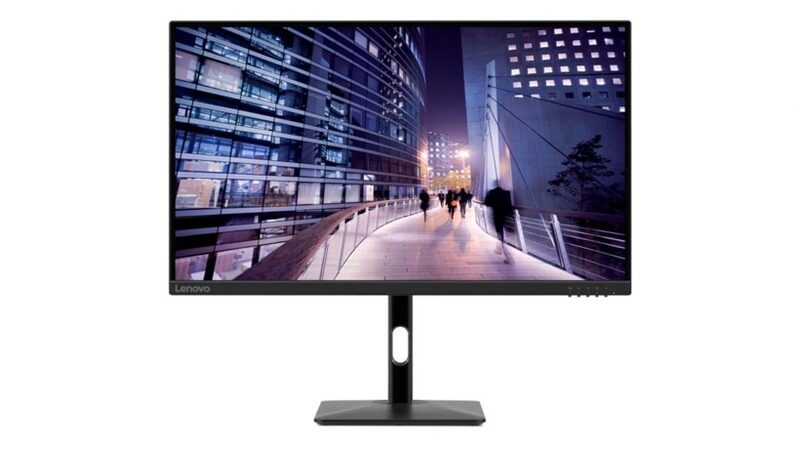 Lenovo CONS N27p   IPS/27"/16:9/UHD/1000:1/4ms/až 62Hz/až 400nitů/2xHDMI+DP+USB-C/HUB/HDR 10/VESA/pivot/černý