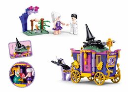 Sluban Girls Dream Čarodějky M38-B1056 Kouzelný kočár s jednorožcem