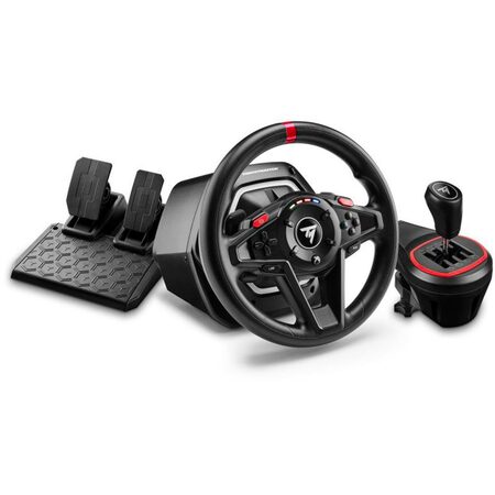 T128Sada volant/pedály/ř.páka Xbox/PC TM