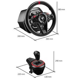 T128Sada volant/pedály/ř.páka Xbox/PC TM
