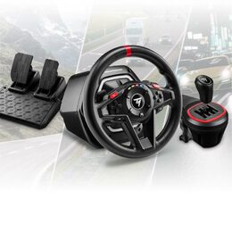 T128Sada volant/pedály/ř.páka Xbox/PC TM