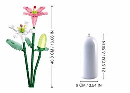 Sluban Flowers M38-B1101-07 Lilie ve váze