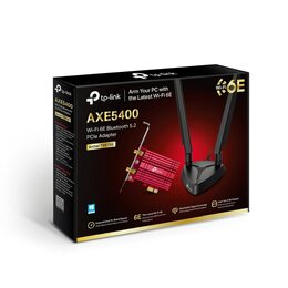 Síťová karta TP-Link Archer TXE75E AXE 5400, WiFi 6E, Bluetooth 5.2, 574Mbps 2,4GHz/ 2402Mbps 5GHz/ 2402 6GHz, PCI-e