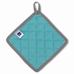 KELA Chňapka CARLA šedá/mentolová 20x20cm KL-12271