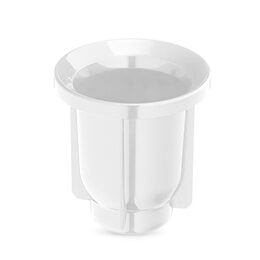 KELA WC sada Alor nerez 18/10 bílá KL-23152