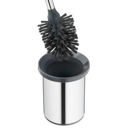KELA WC sada Alor nerez 18/10 tmavě šedá KL-23163