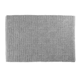 KELA Koupelnová předložka Leana 65x55 cm bavlna šedá KL-23520