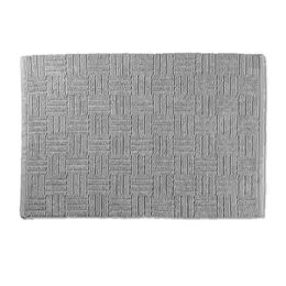 KELA Koupelnová předložka Leana 65x55 cm bavlna šedá KL-23520