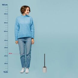 KELA WC sada Sana světle šedá KL-23956