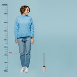 KELA WC sada Sana světle šedá KL-23956