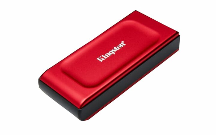 Kingston Flash SSD 2TB XS1000 External USB-C 3.2 Gen 2x2 Portable Solid State Drive RED