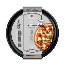 BERLINGERHAUS Pánev na pizzu s titanovým povrchem 32 cm Matte Black Collection BH-7934