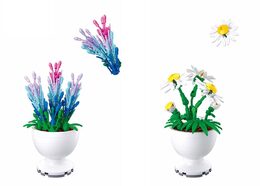 Sluban Flowers M38-B1077 Květiny jarní malé Displej 6 ks