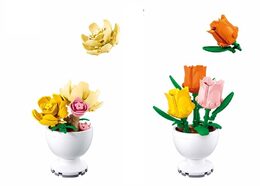 Sluban Flowers M38-B1077 Květiny jarní malé Displej 6 ks